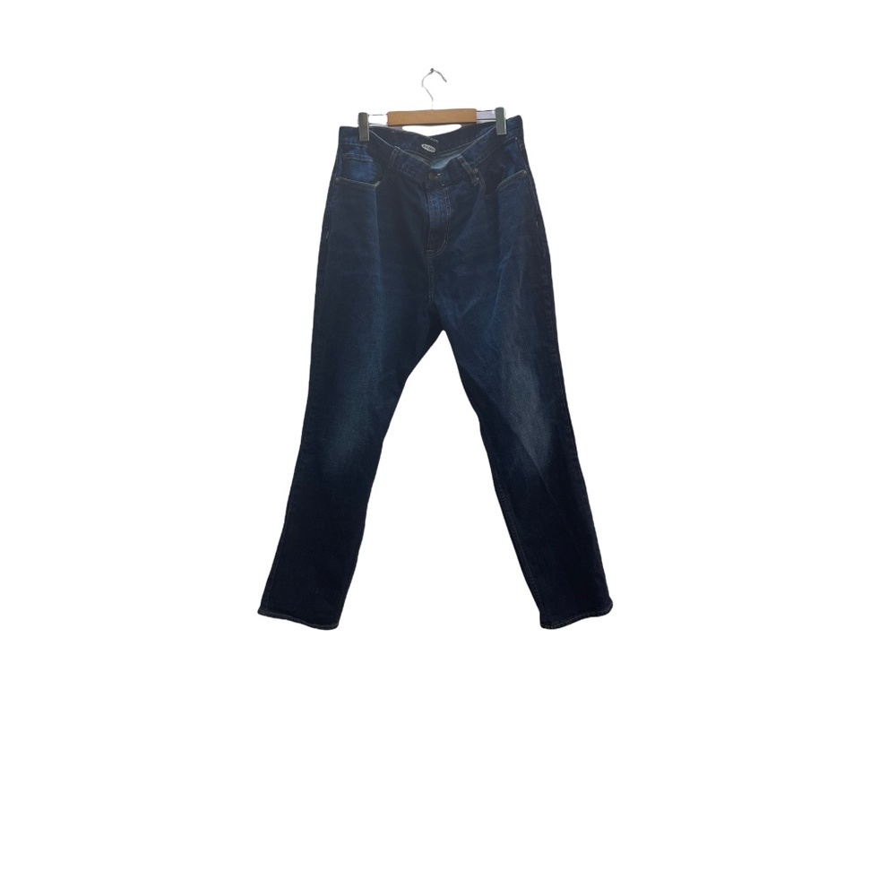 Old Navy Plus size dark blue straight jeans sz 38x30